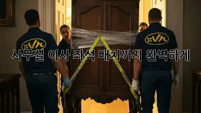 사무실 이사? 좌석 배치까지 완벽하게!